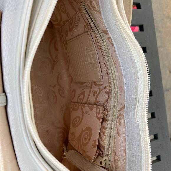 Brighton bag, ecru and sand. Like new. - Picture 8 of 10